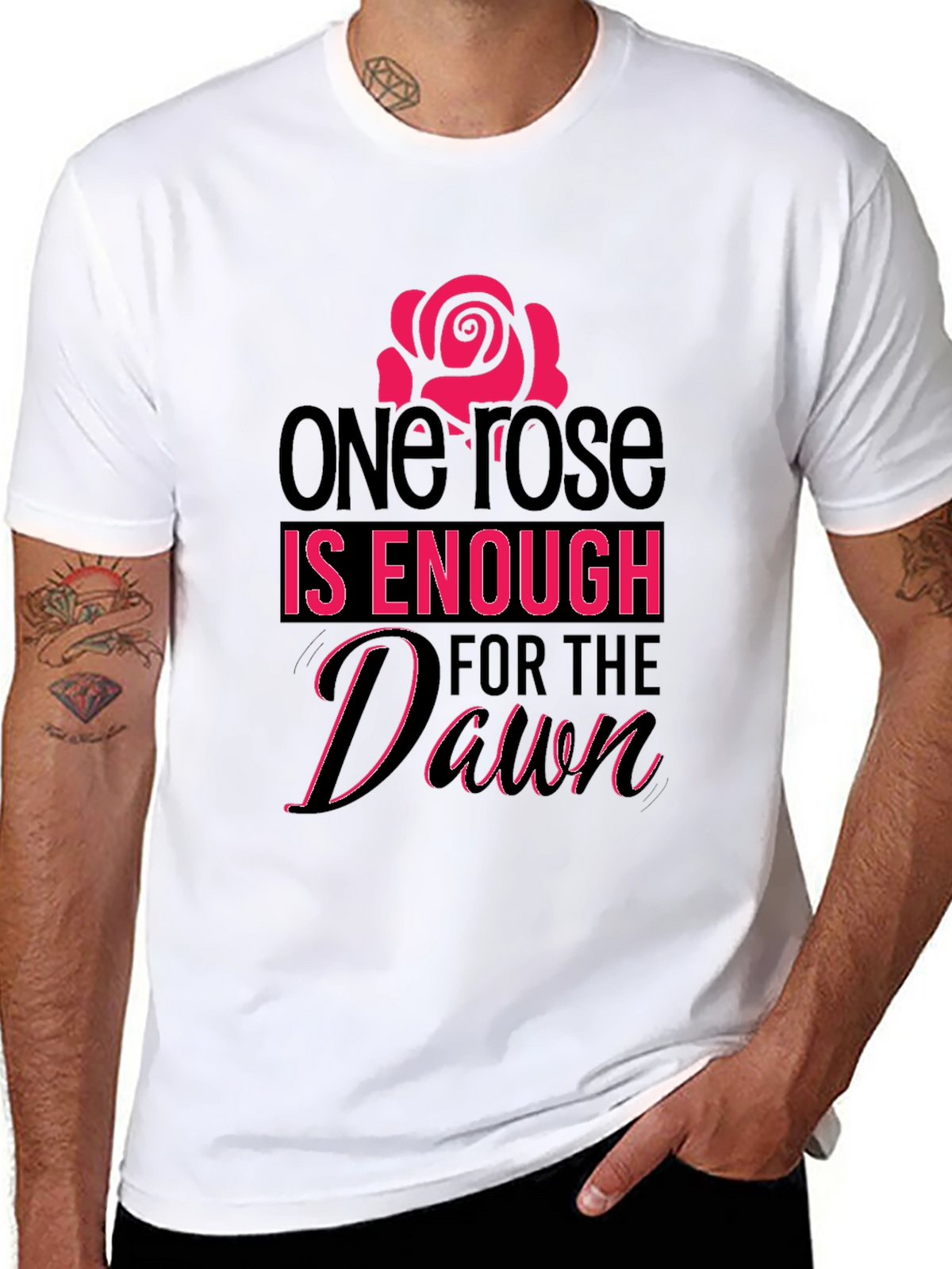 One Rose is Enough Graphic Tee