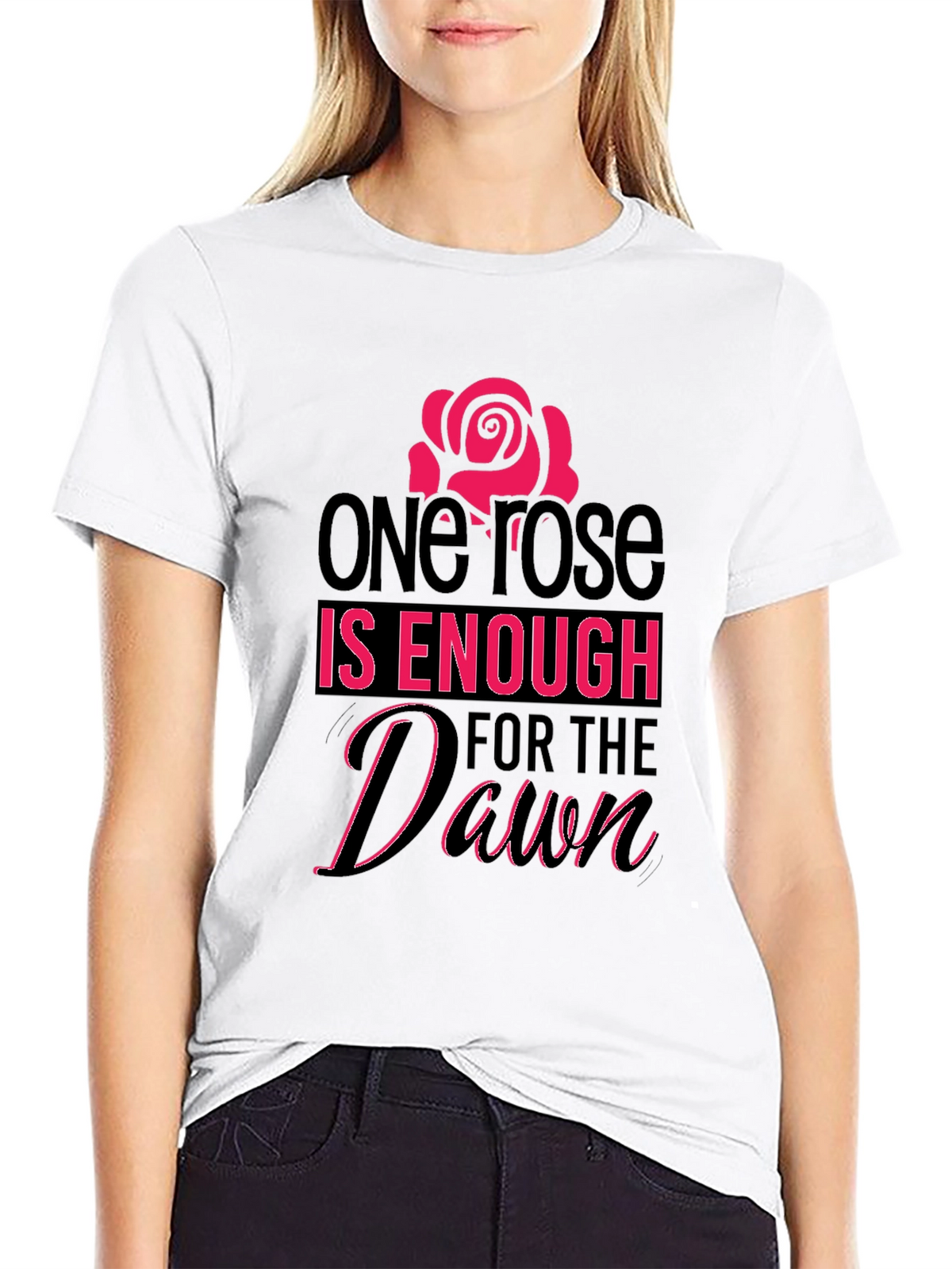 One Rose is Enough Graphic Tee