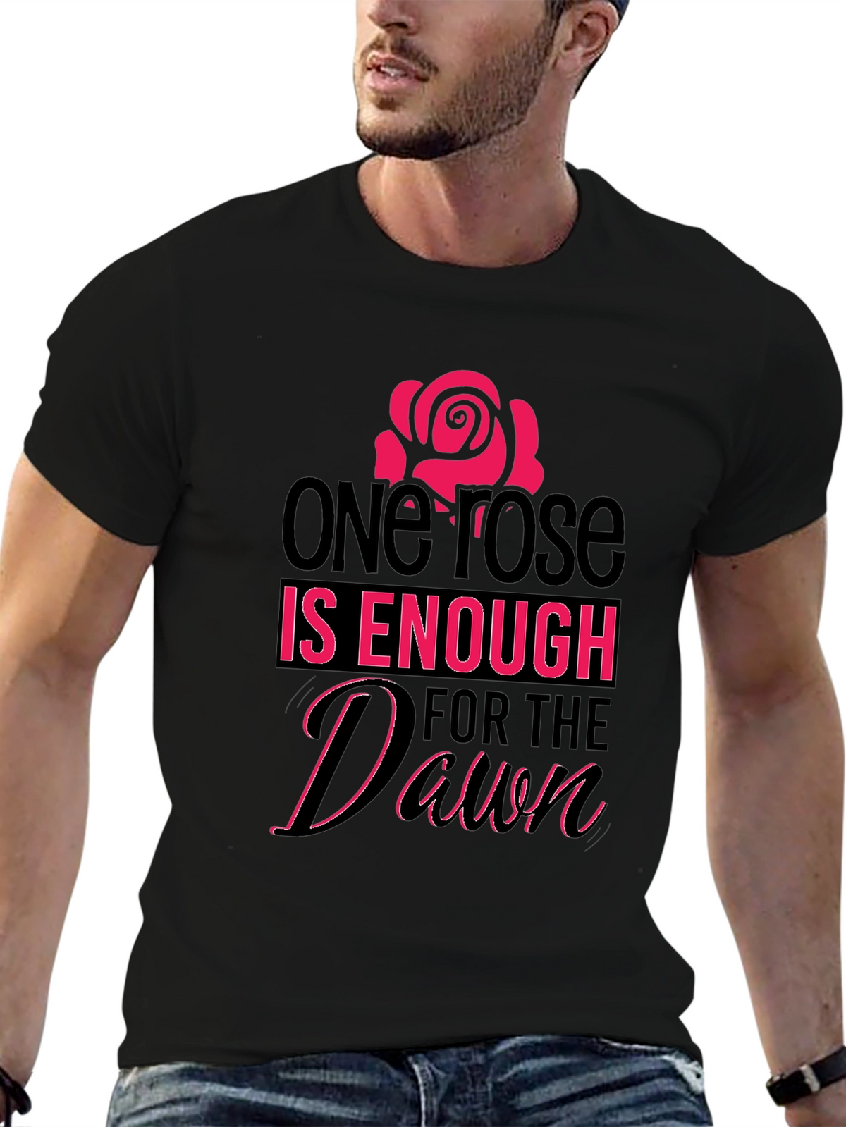 One Rose is Enough Graphic Tee