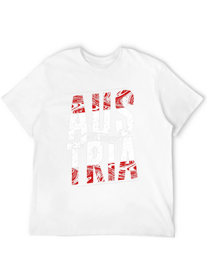Austria Flag Pride Graphic T-Shirt