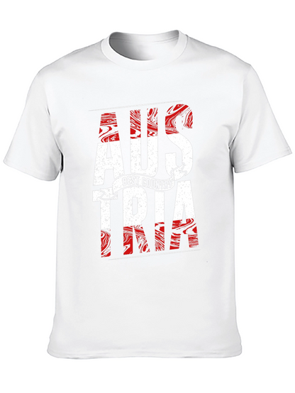 Austria Flag Pride Graphic T-Shirt