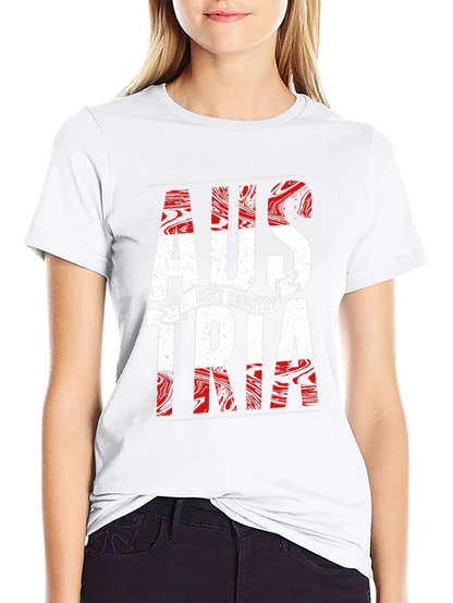 Austria Flag Pride Graphic T-Shirt