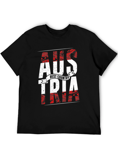 Austria Flag Pride Graphic T-Shirt
