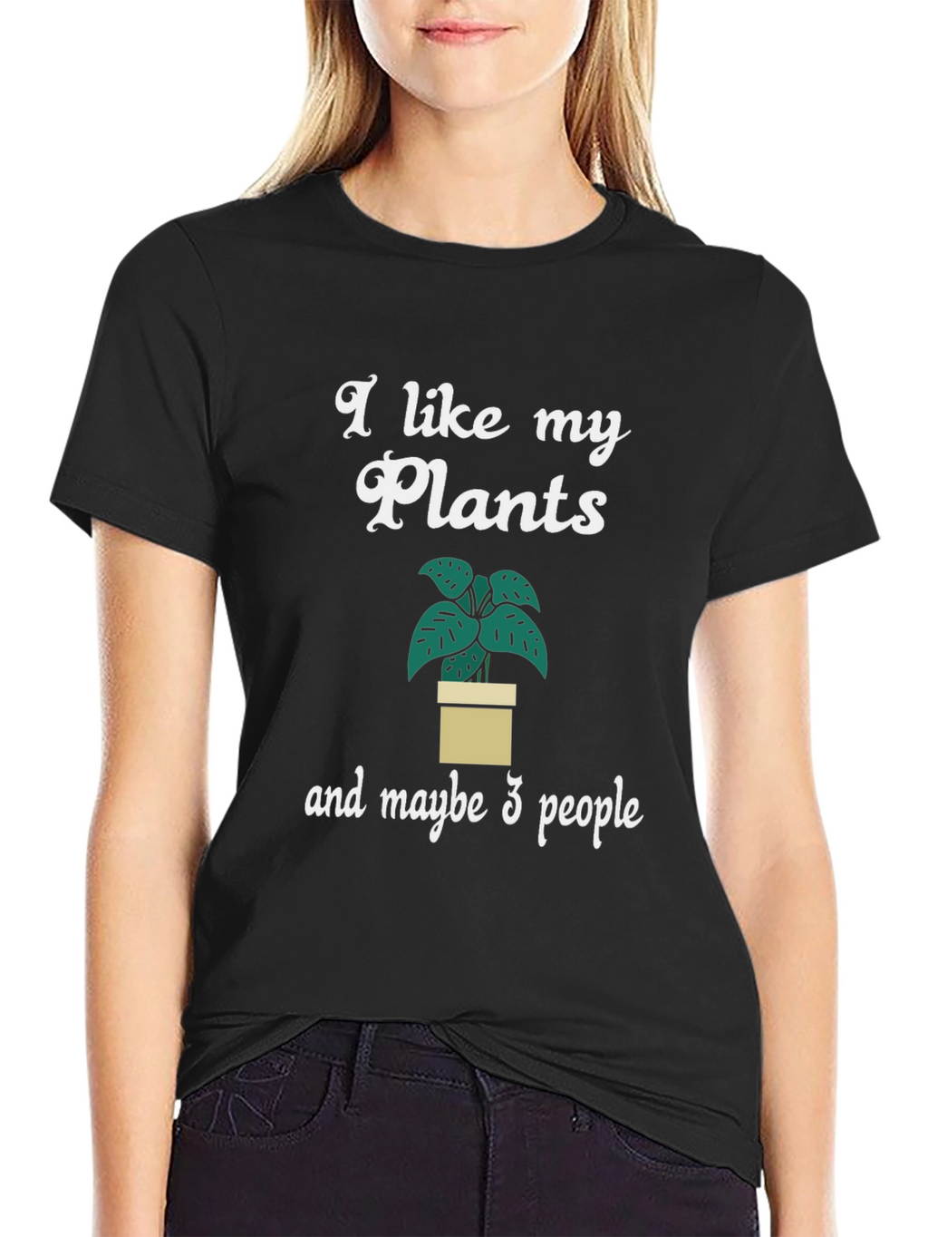 I Like My Plants and Maybe 3 People T-Shirt