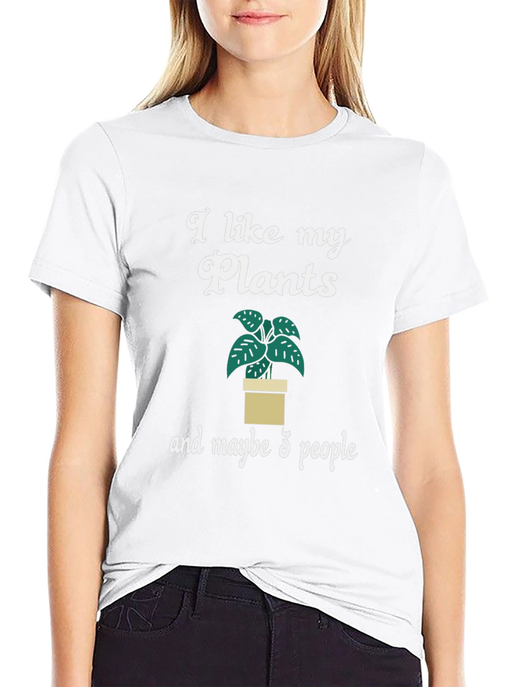 I Like My Plants and Maybe 3 People T-Shirt