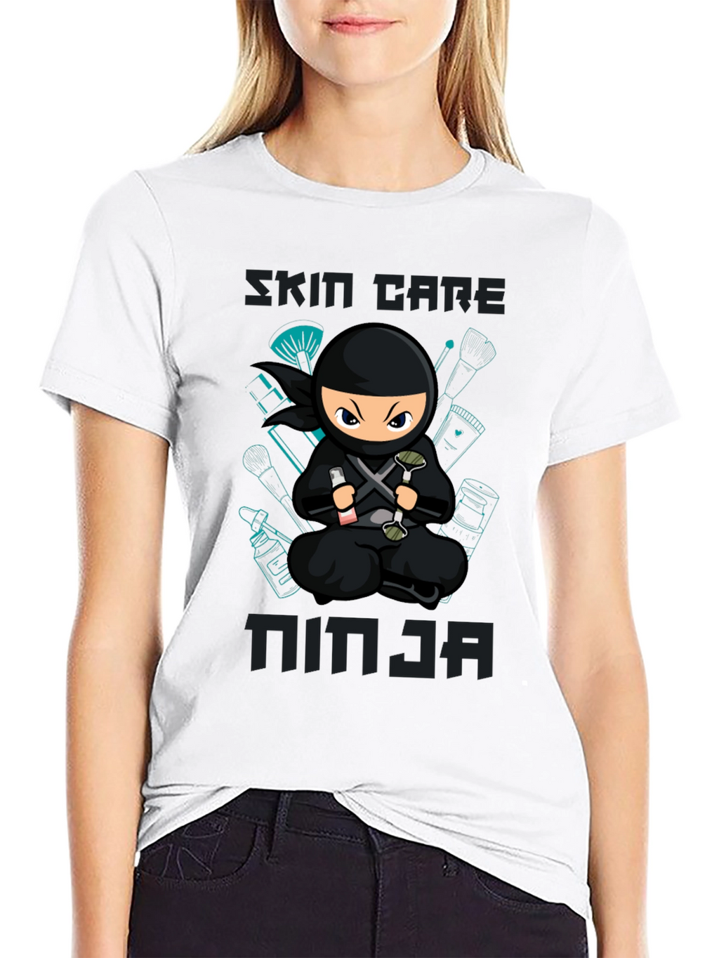 Skin Care Ninja T-Shirt - Unisex Graphic Tee