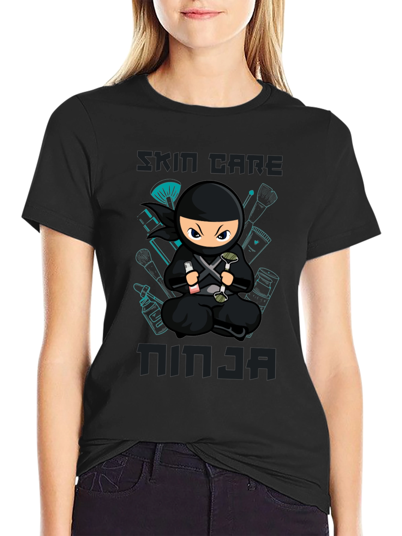 Skin Care Ninja T-Shirt - Unisex Graphic Tee