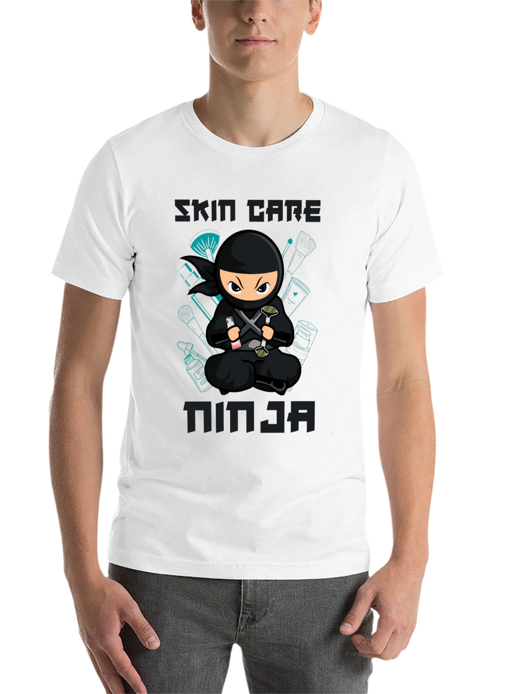 Skin Care Ninja T-Shirt - Unisex Graphic Tee