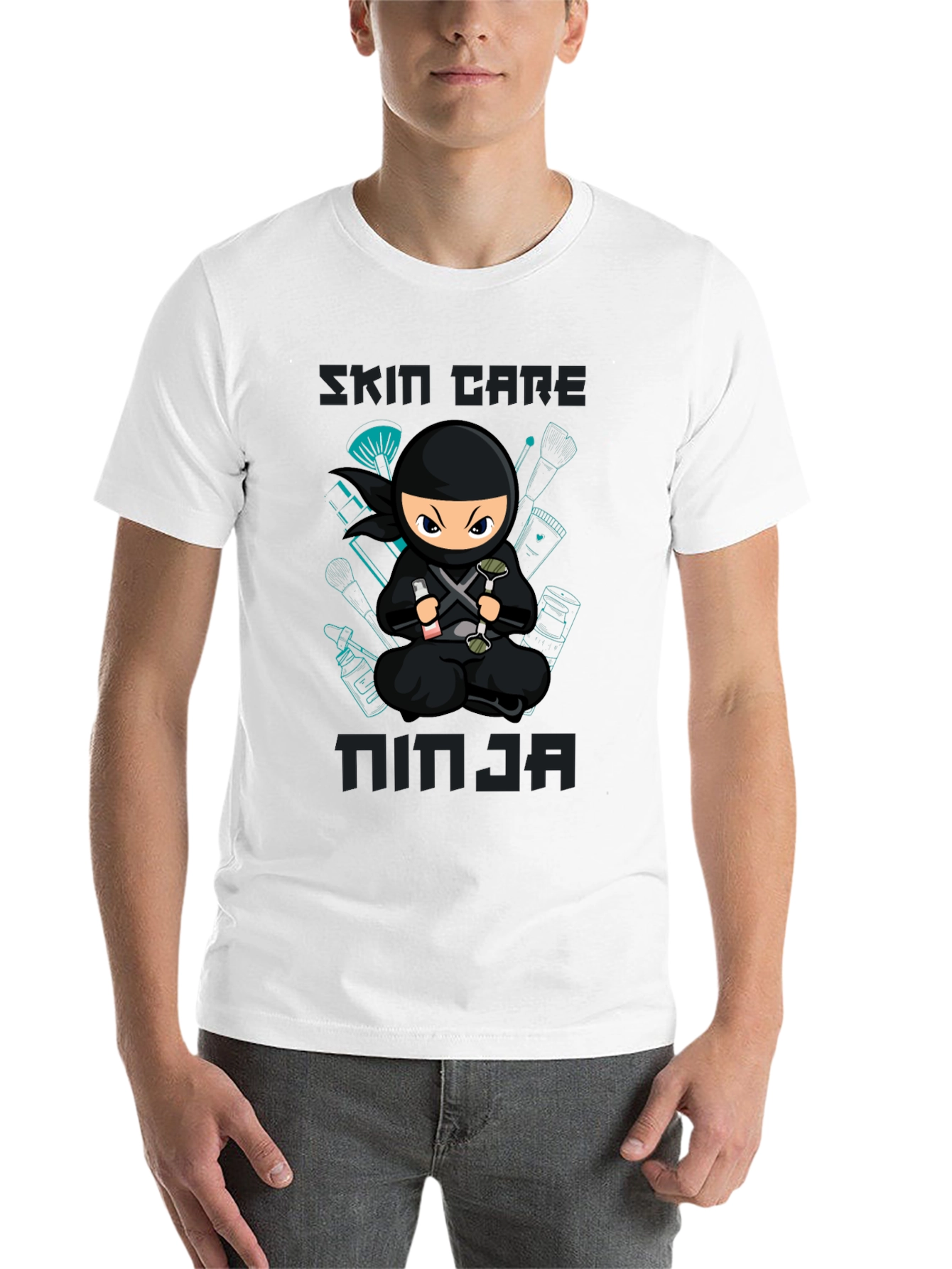 Skin Care Ninja T-Shirt - Unisex Graphic Tee