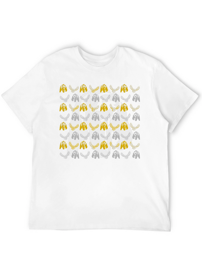 Bear Graphic Print Black Tee