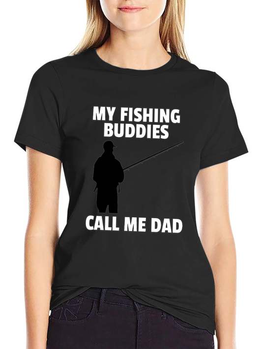Fishing Buddies Dad Graphic Tee