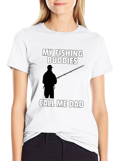 Fishing Buddies Dad Graphic Tee