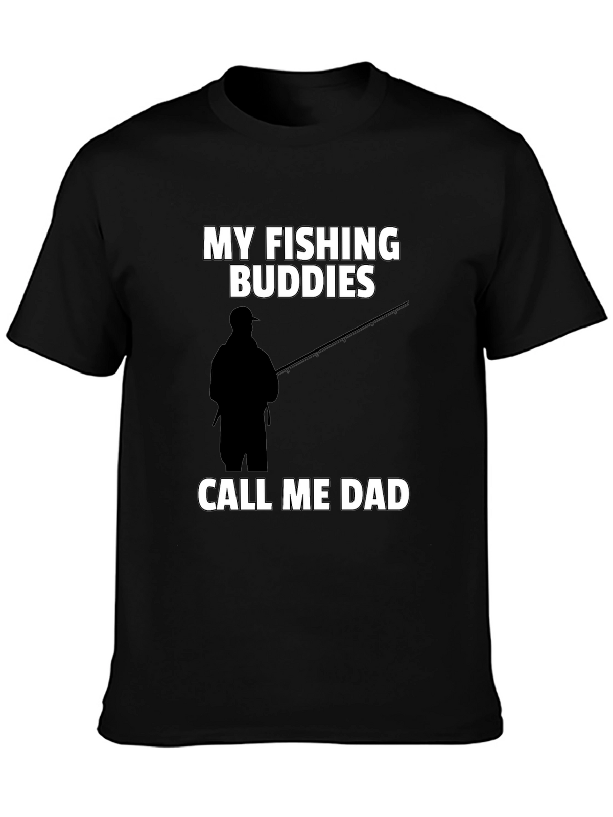 Fishing Buddies Dad Graphic Tee