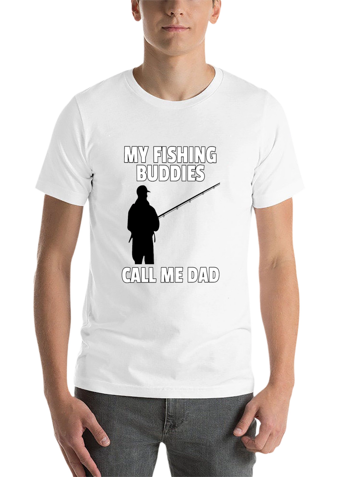 Fishing Buddies Dad Graphic Tee