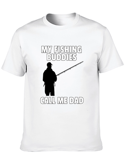 Fishing Buddies Dad Graphic Tee
