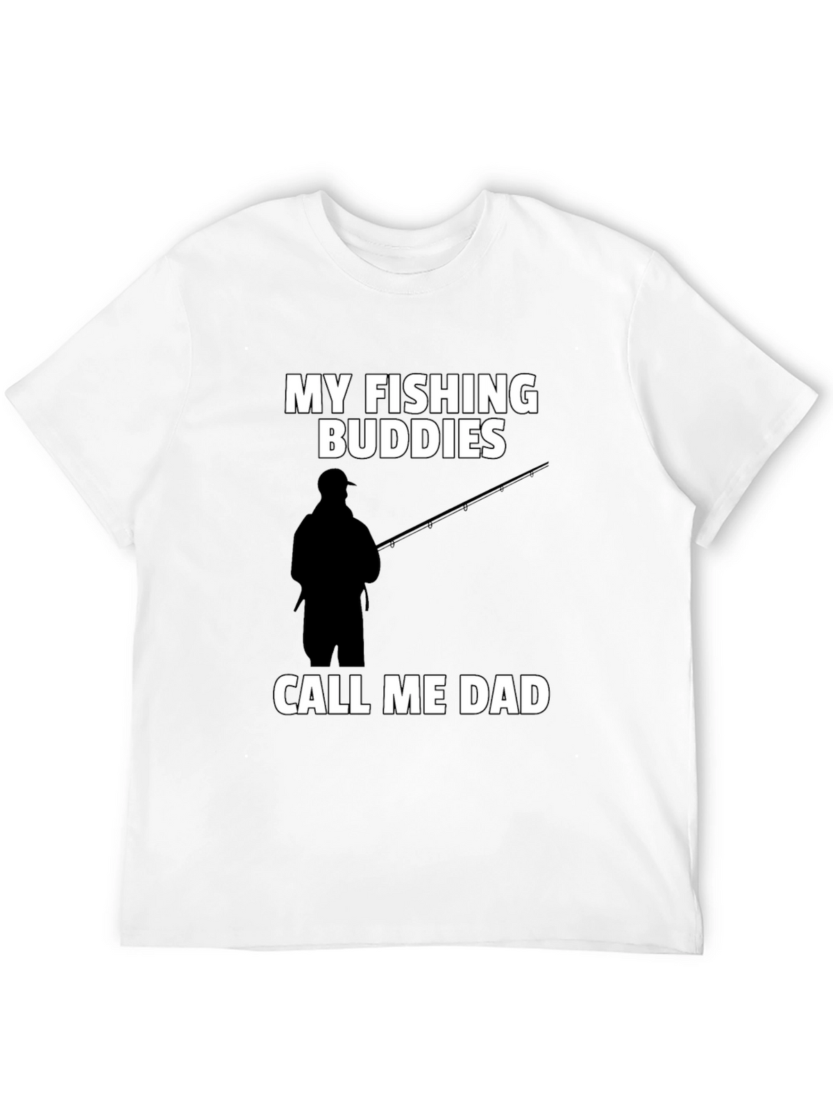 Fishing Buddies Dad Graphic Tee