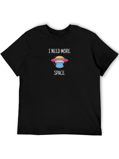 I Need More Space UFO Graphic T-Shirt