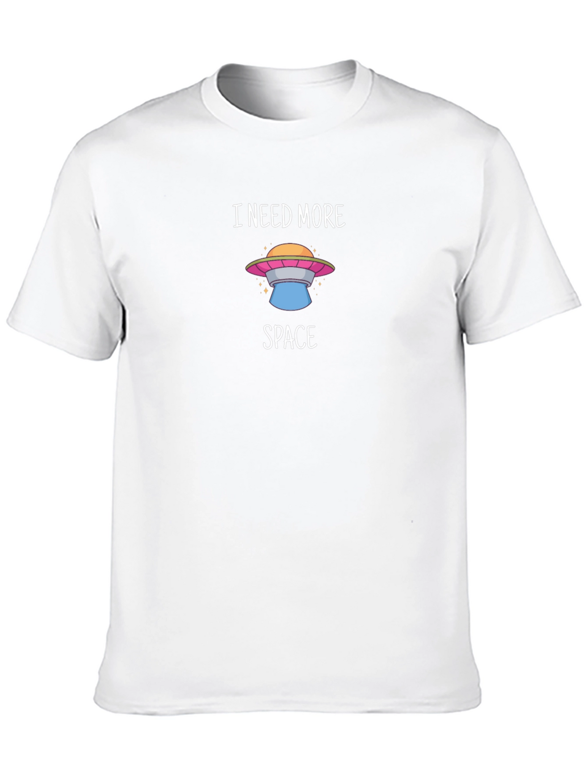 I Need More Space UFO Graphic T-Shirt