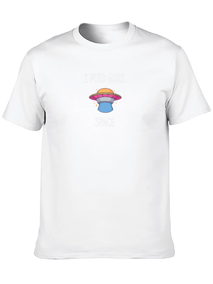 I Need More Space UFO Graphic T-Shirt