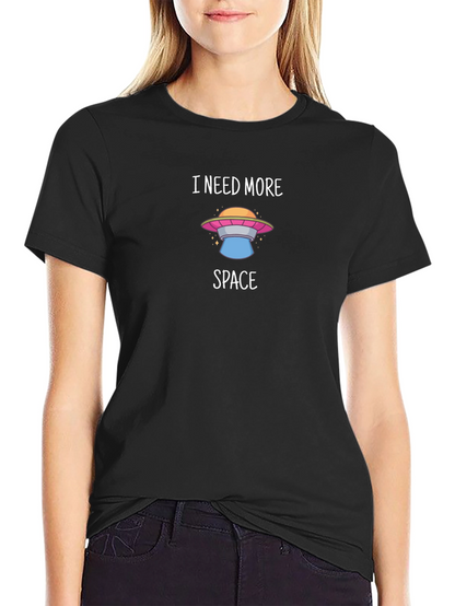 I Need More Space UFO Graphic T-Shirt
