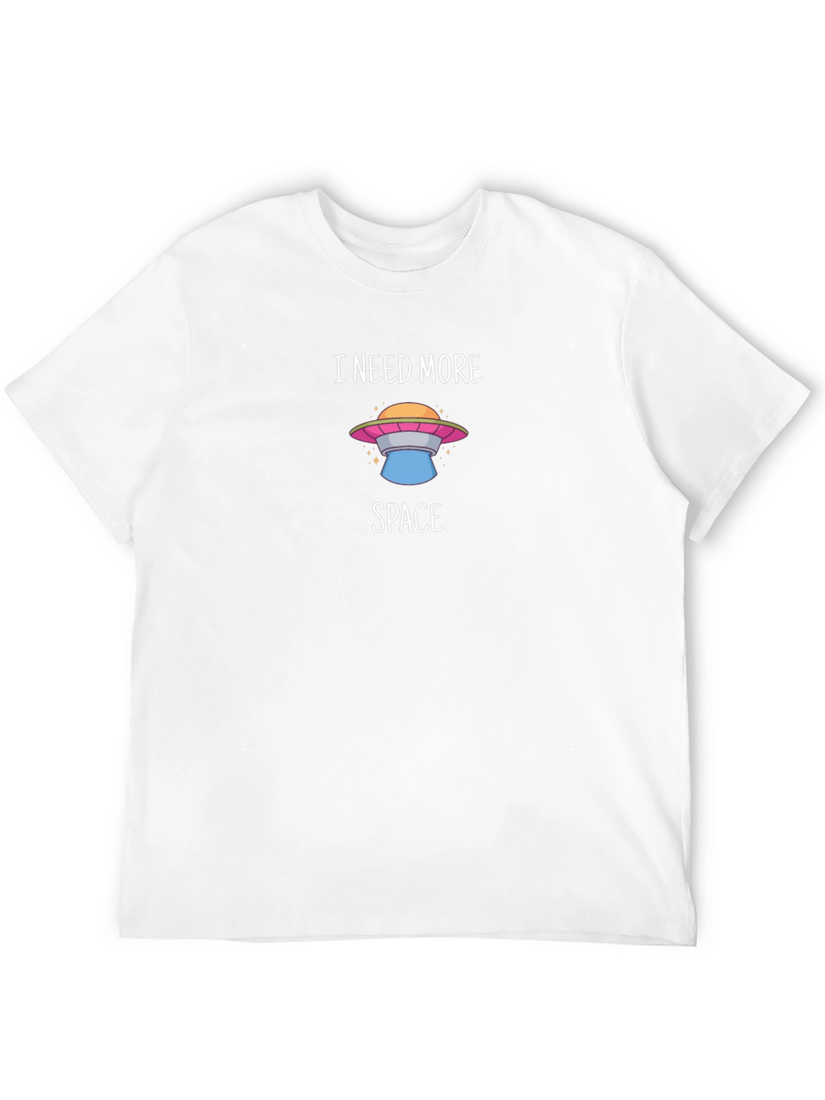 I Need More Space UFO Graphic T-Shirt