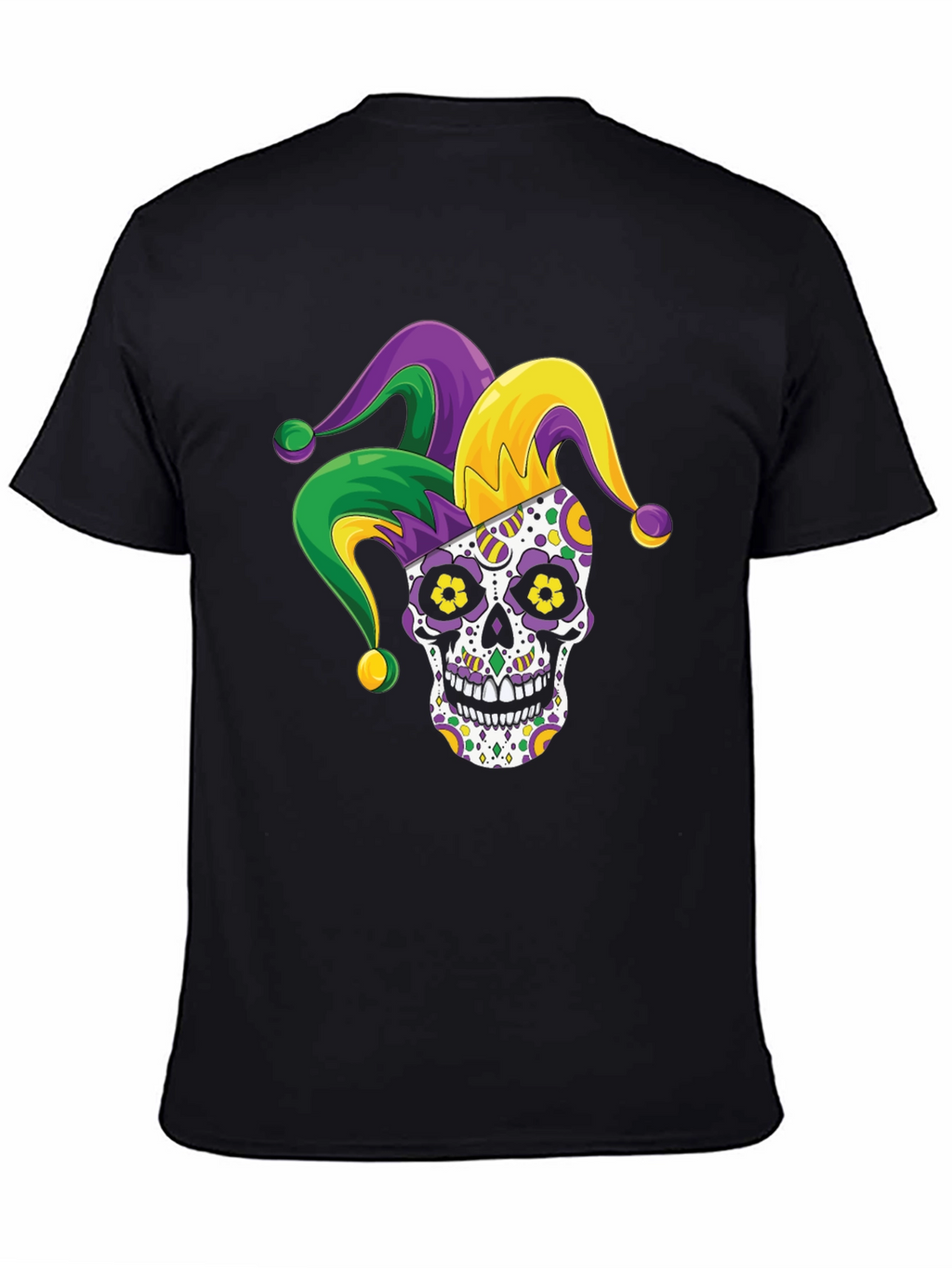 Mardi Gras Sugar Skull T-Shirt