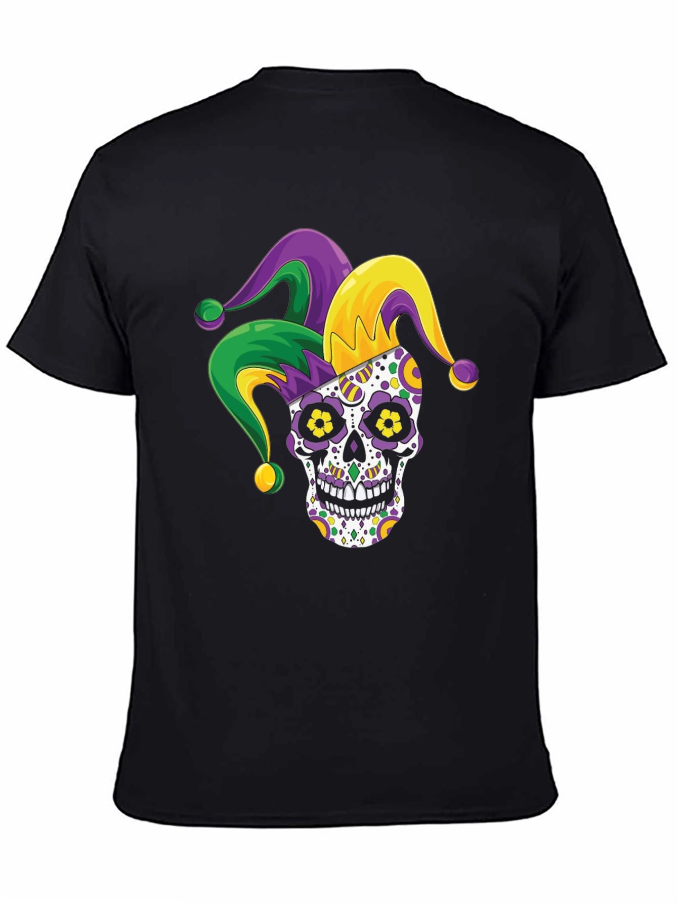 Mardi Gras Sugar Skull T-Shirt