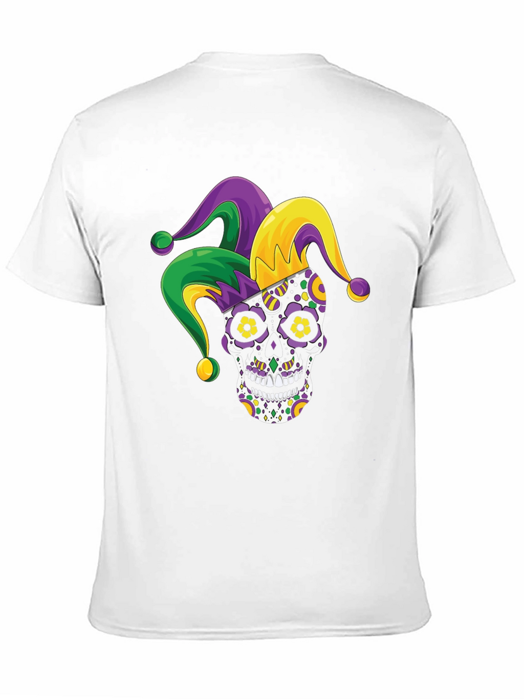 Mardi Gras Sugar Skull T-Shirt