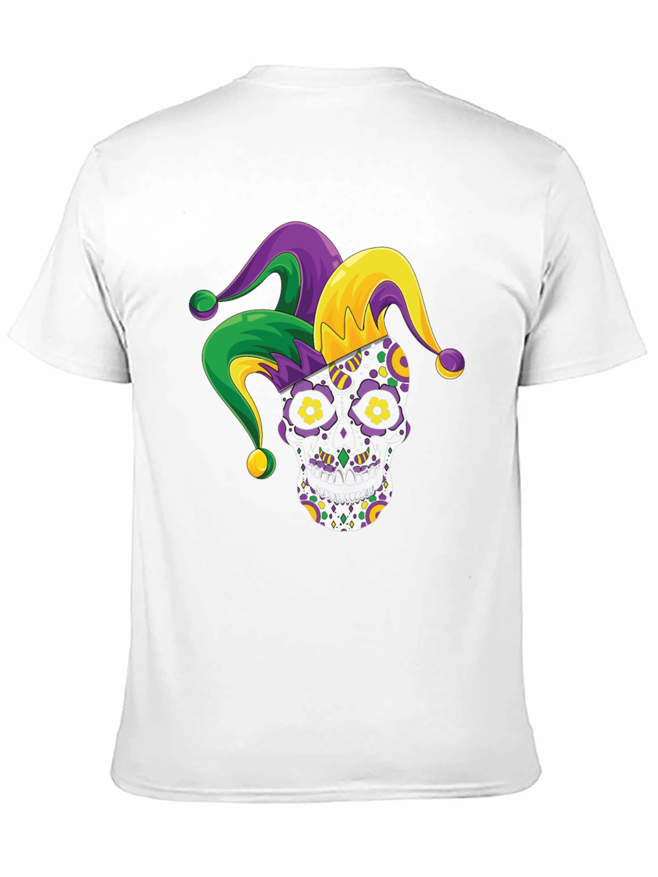 Mardi Gras Sugar Skull T-Shirt
