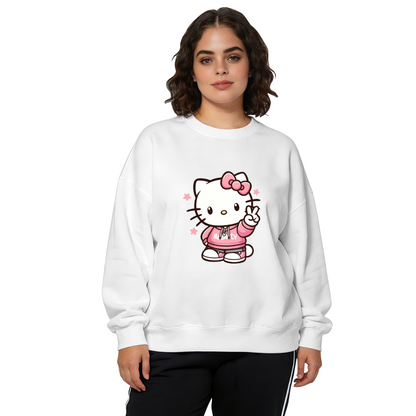 Chic Casual All-Match Daily Wear Crewneck Sweatshirt