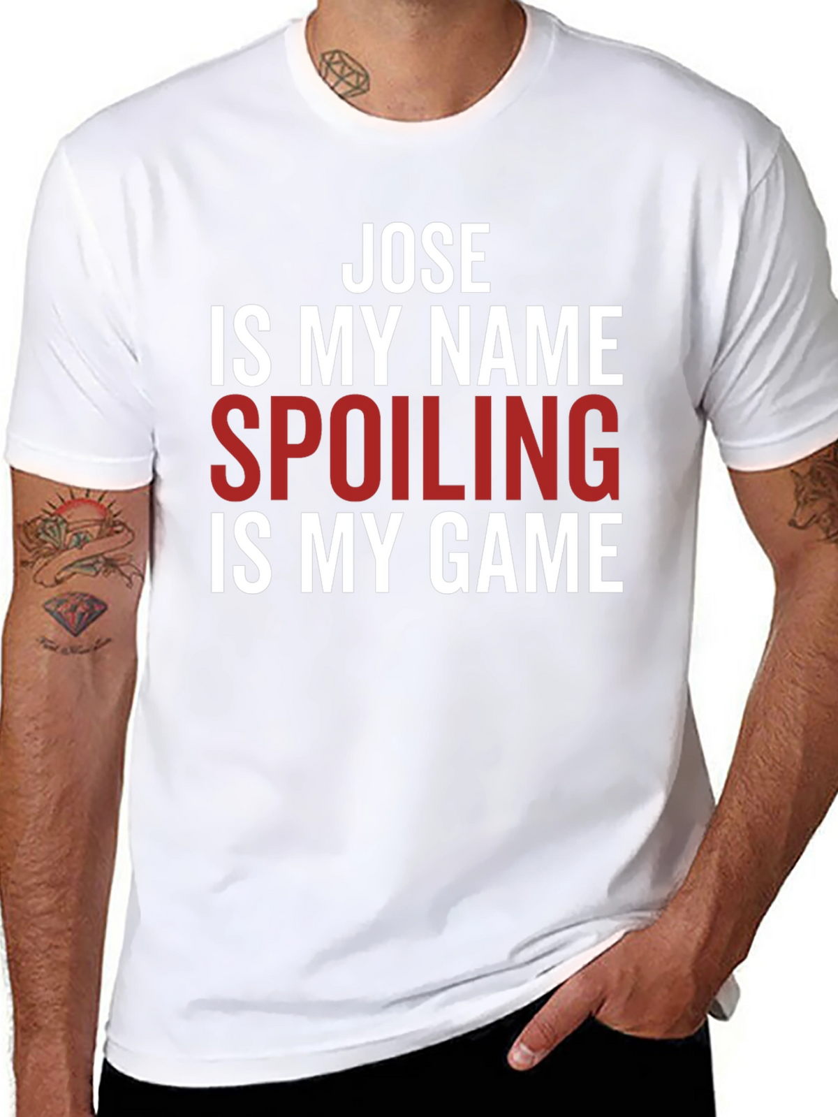 Jose Spoiling is My Game T-Shirt