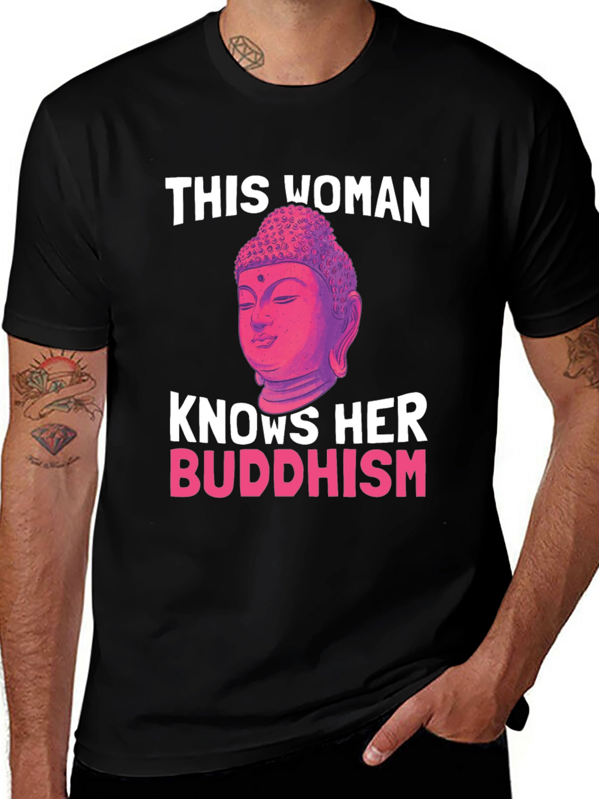 This Woman Knows Her Buddhism T-Shirt