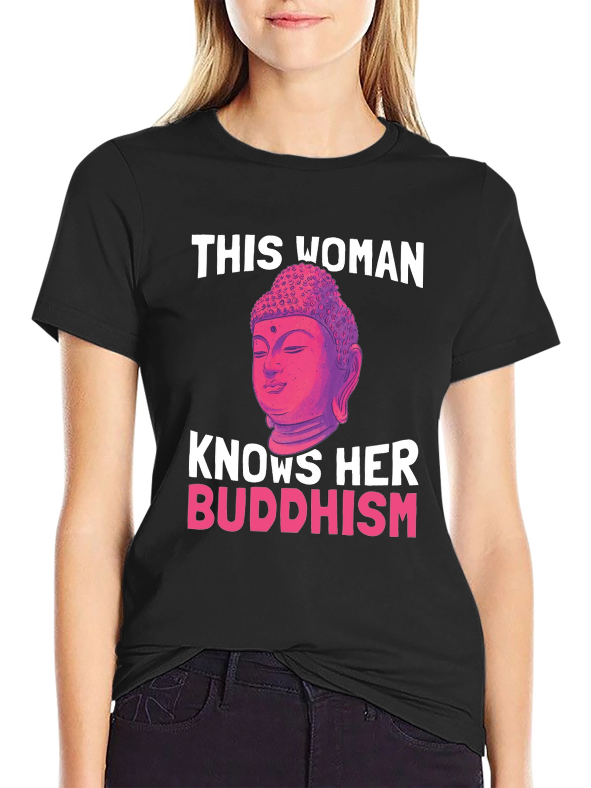 This Woman Knows Her Buddhism T-Shirt