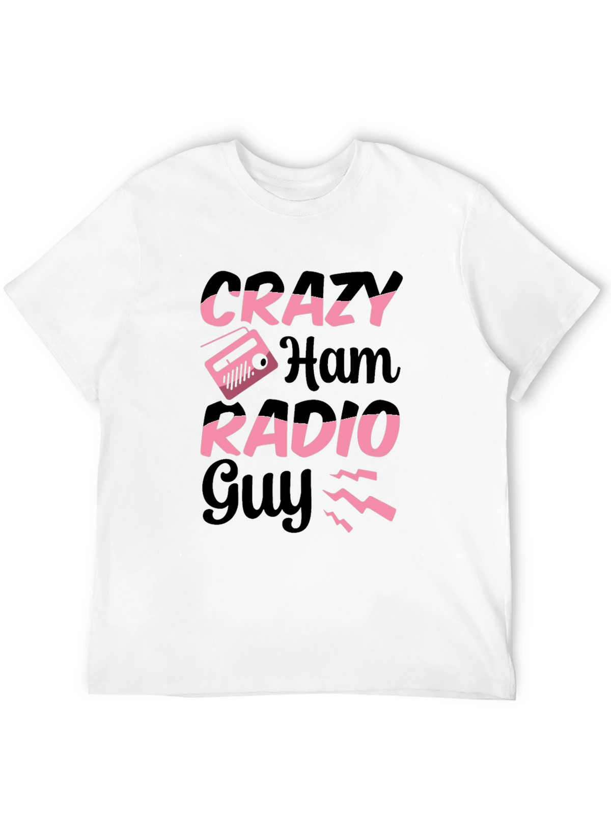Crazy Ham Radio Guy T-Shirt