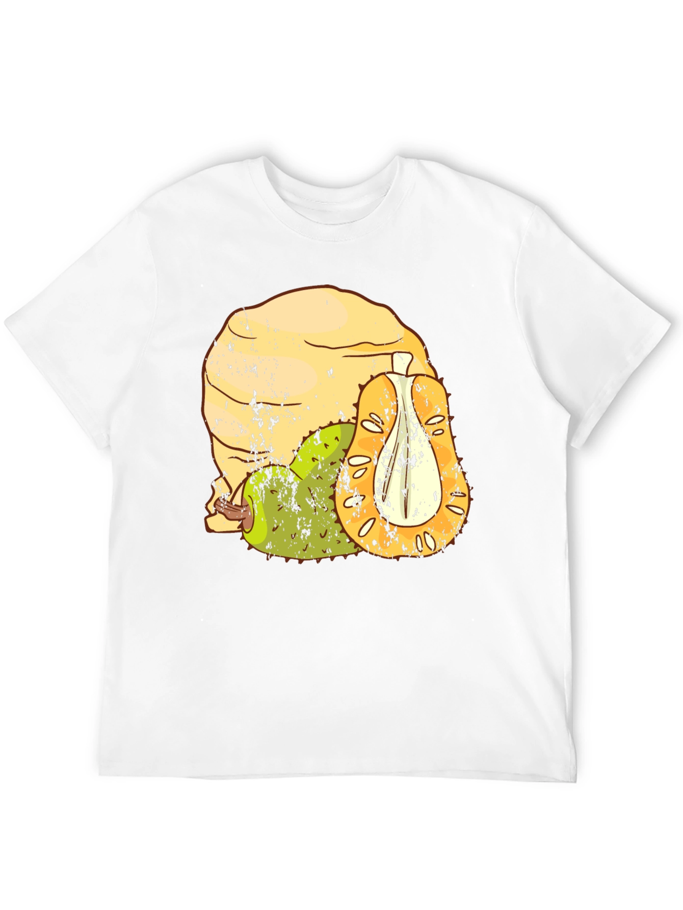 Jackfruit Graphic Tee - Unisex Black T-Shirt