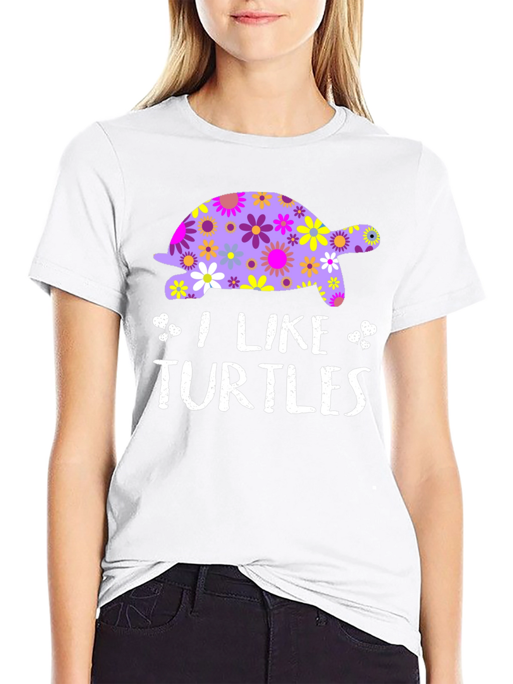I Like Turtles Graphic T-Shirt