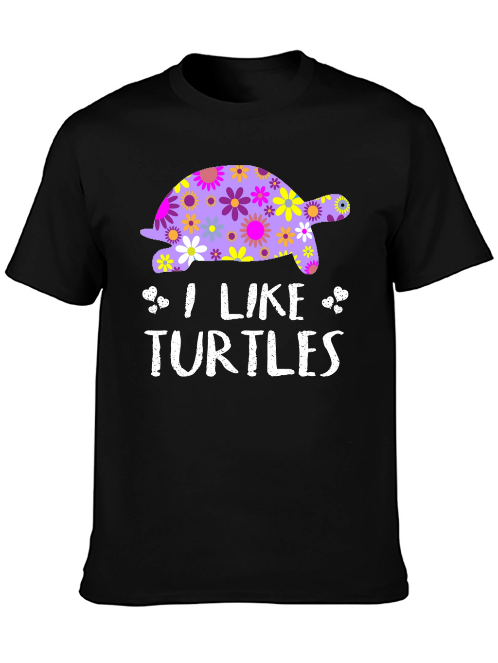 I Like Turtles Graphic T-Shirt
