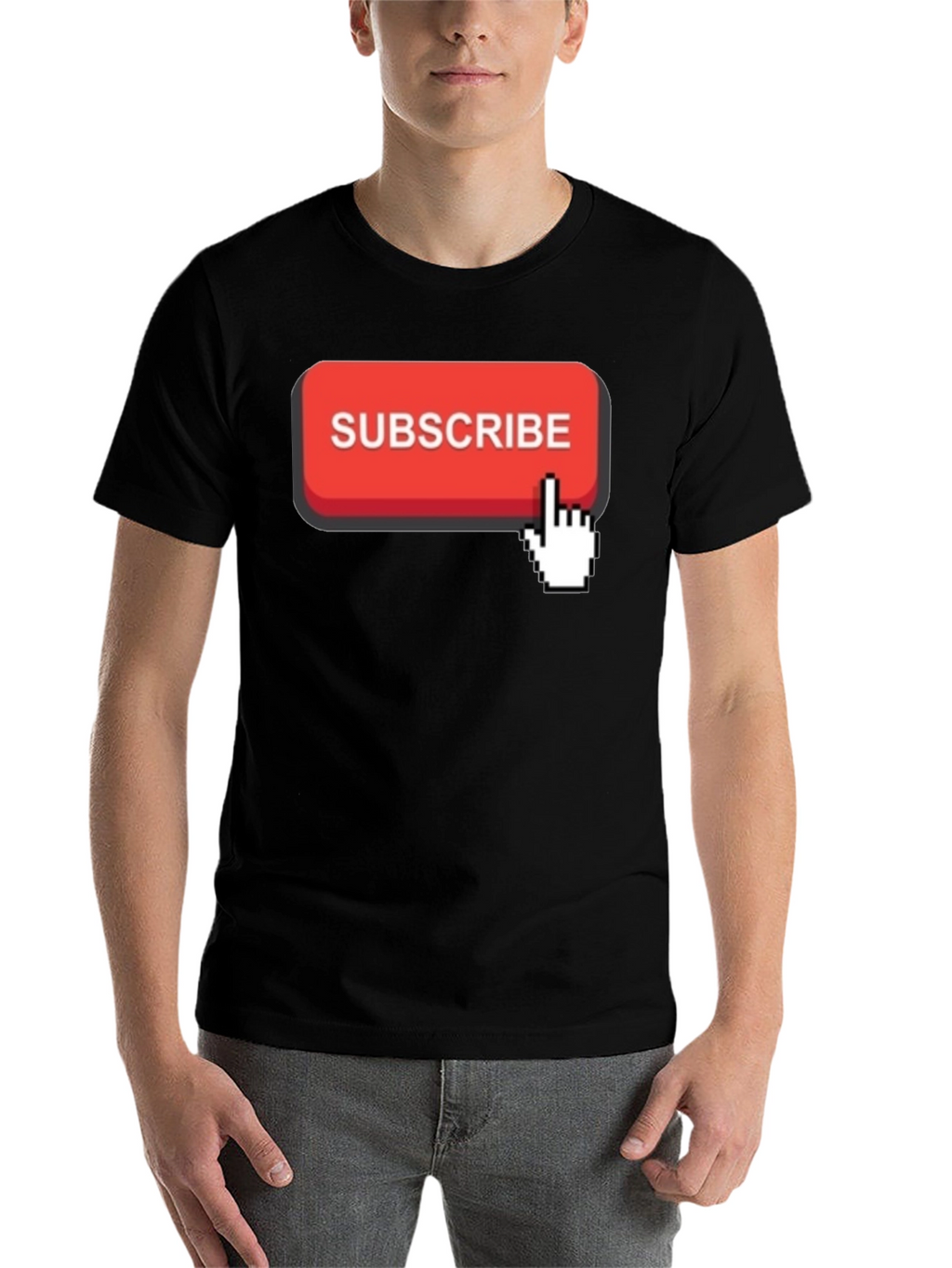 Subscribe Button Graphic T-Shirt