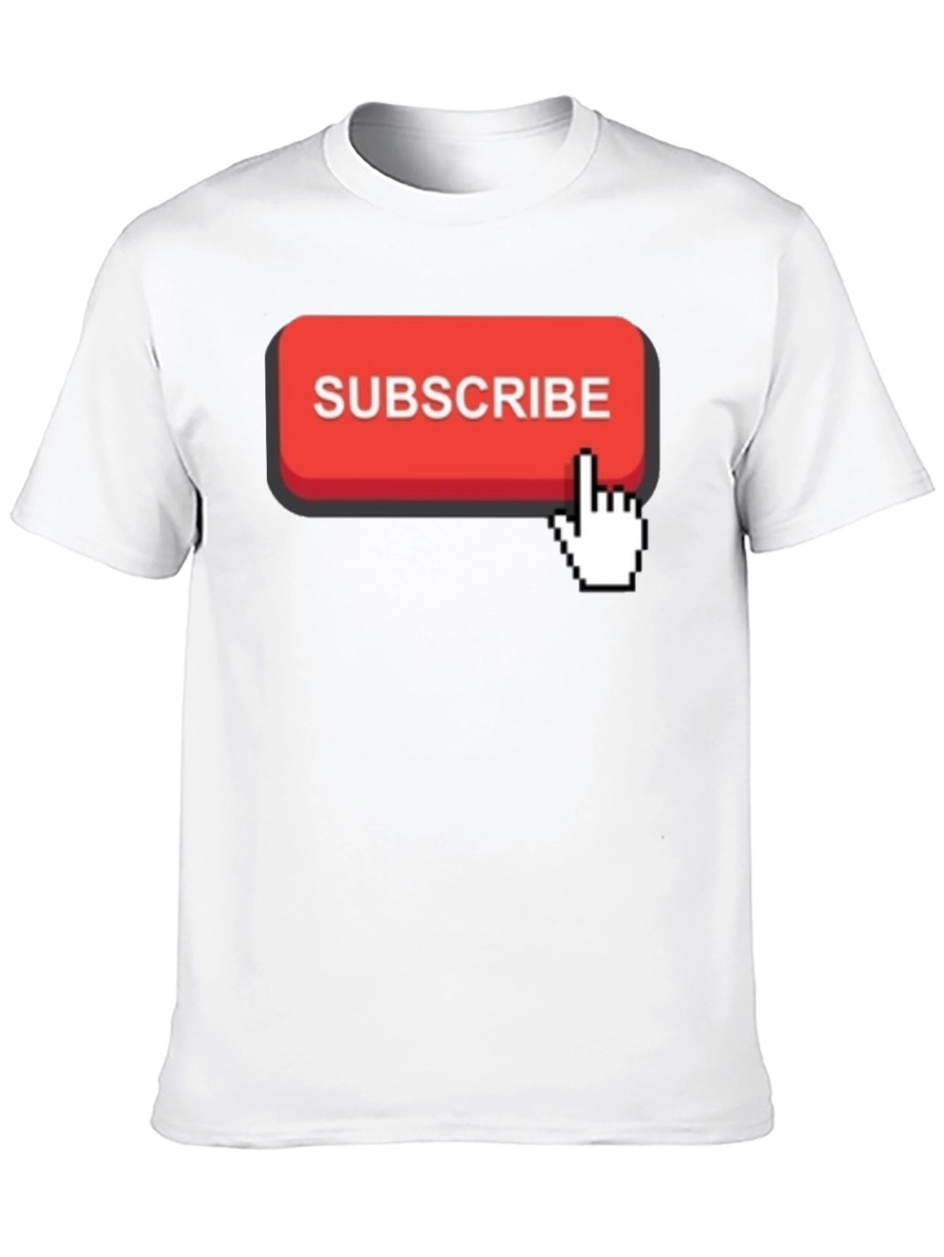 Subscribe Button Graphic T-Shirt