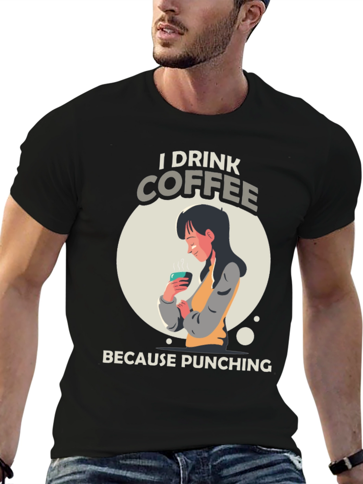 I Drink Coffee Graphic T-Shirt