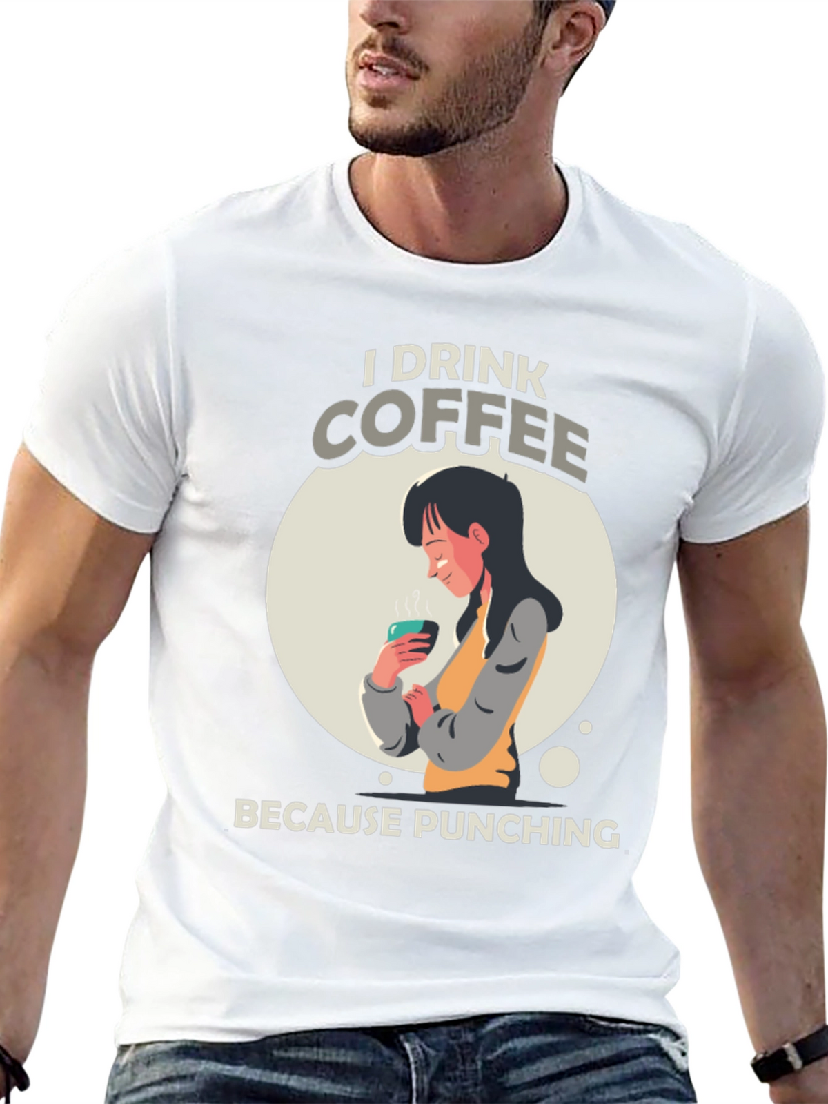 I Drink Coffee Graphic T-Shirt