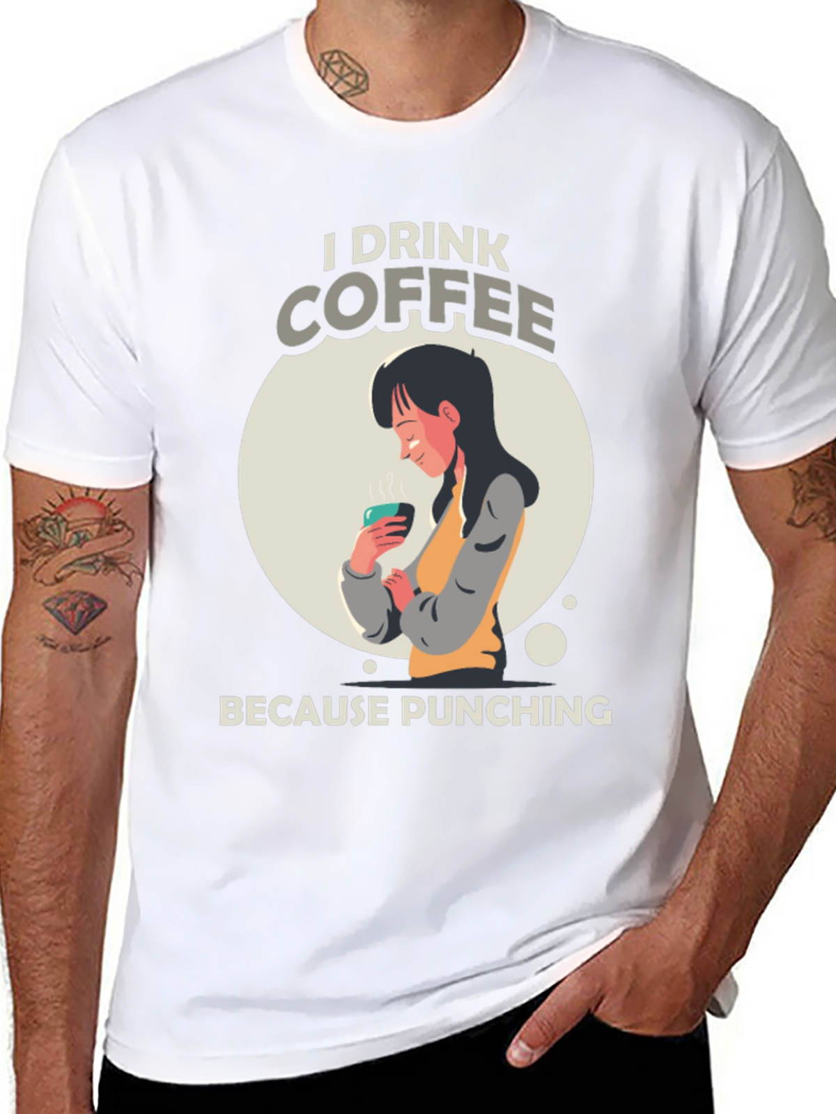 I Drink Coffee Graphic T-Shirt