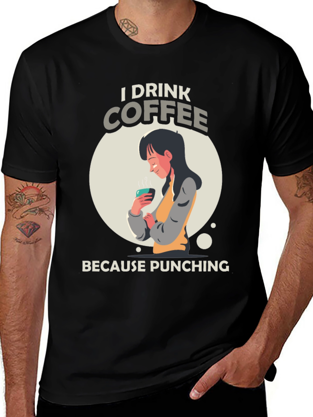 I Drink Coffee Graphic T-Shirt