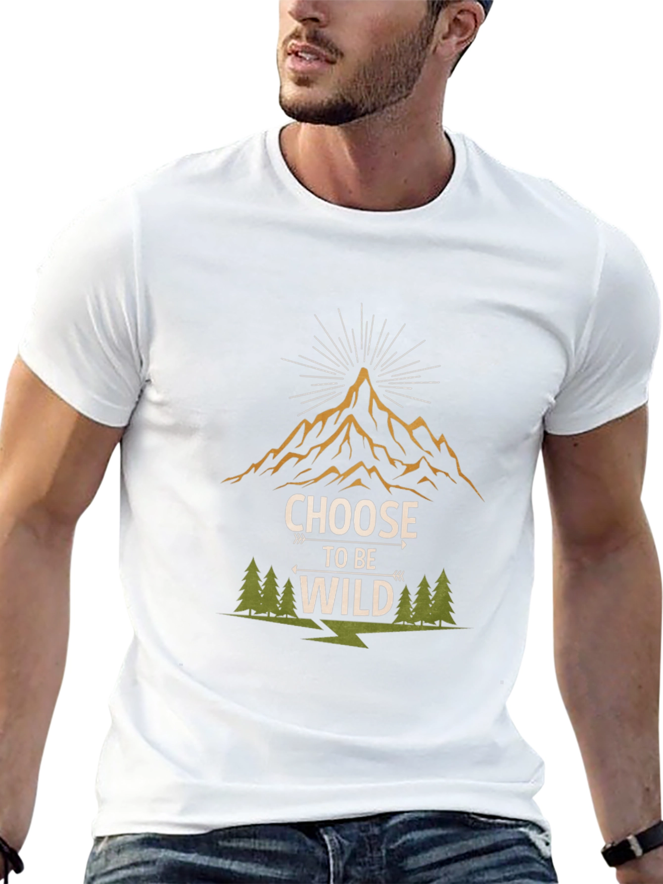 Choose to Be Wild Graphic Tee