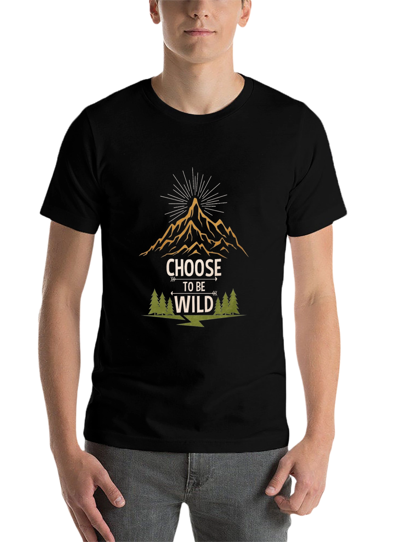 Choose to Be Wild Graphic Tee