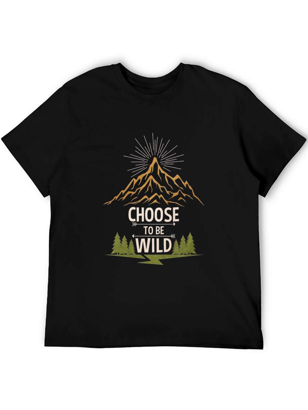 Choose to Be Wild Graphic Tee