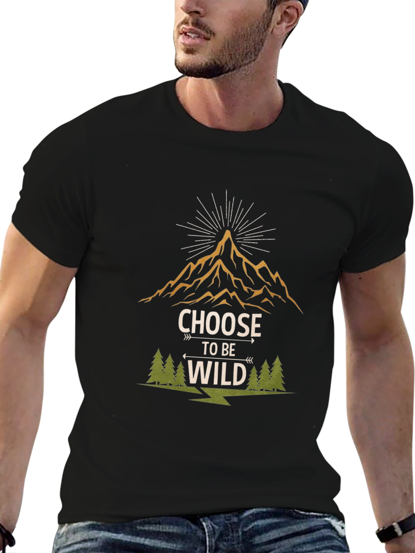 Choose to Be Wild Graphic Tee