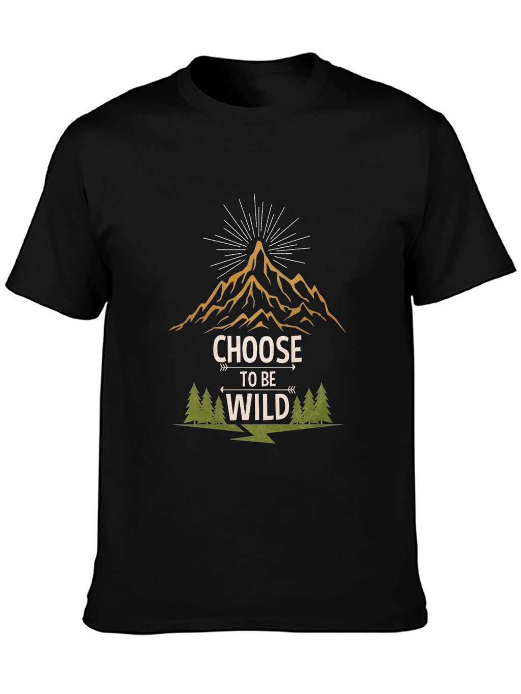 Choose to Be Wild Graphic Tee