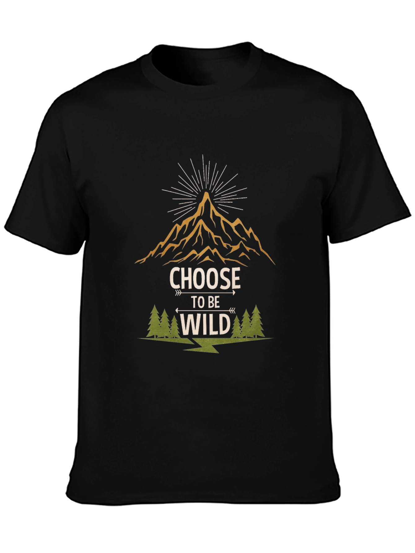 Choose to Be Wild Graphic Tee