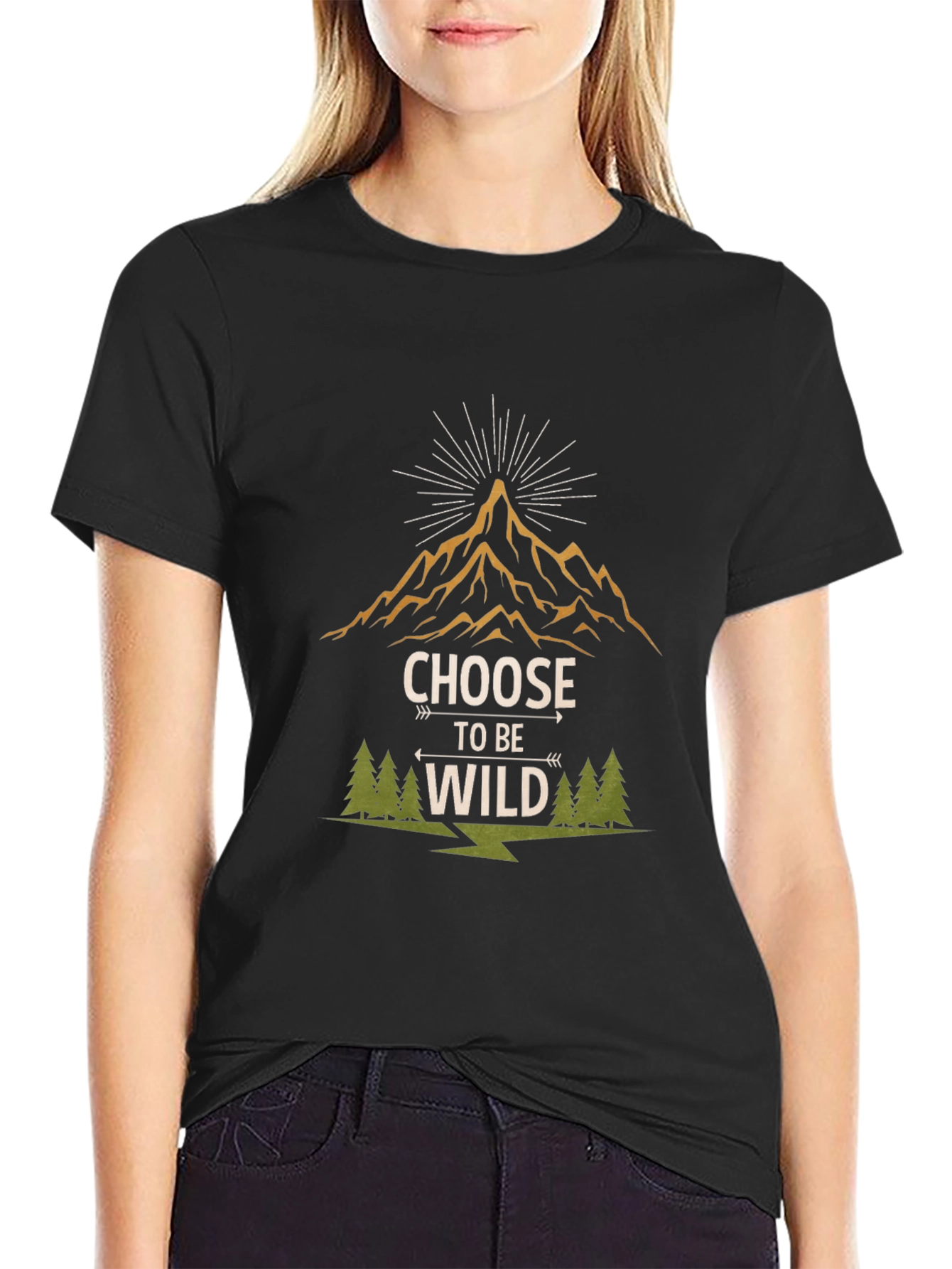 Choose to Be Wild Graphic Tee